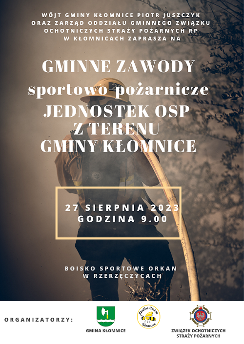 Gminne zawody sportowo-pożarnicze jednostek OSP z terenu Gminy Kłomnice